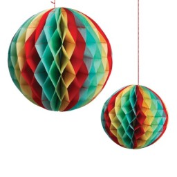 Vintage paper ball decoration graham and green
